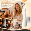 Flameless LED Candles with Remote Control - Pack of 1/2/3 for Halloween Decor