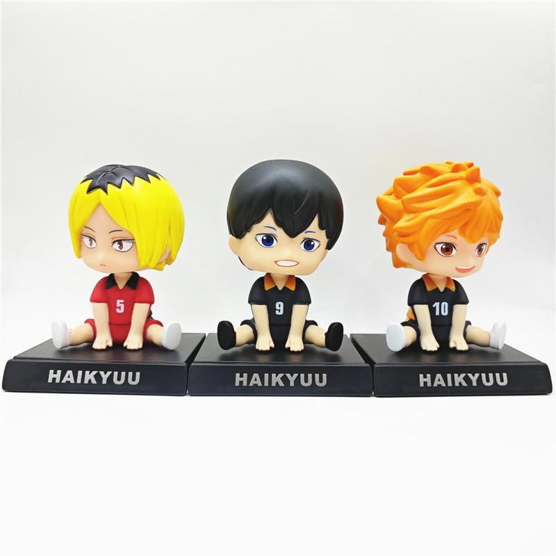 Eyecatching Volleyball Pvc Boy Sitting Doll With Head Shake Feature For Decor