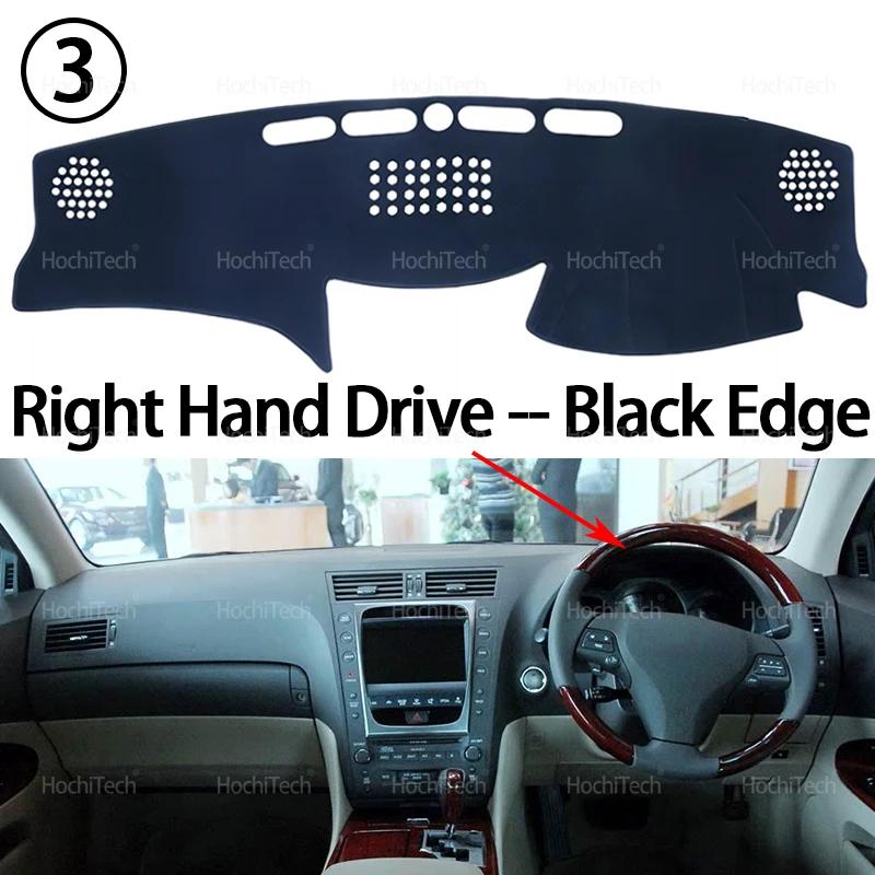 Dashboard Cover Protective Pad for Lexus GS GS300 GS430 GS450h GS350 GS460 2006~2011 Car Dash Board Sunshade Anto-UV Carpet