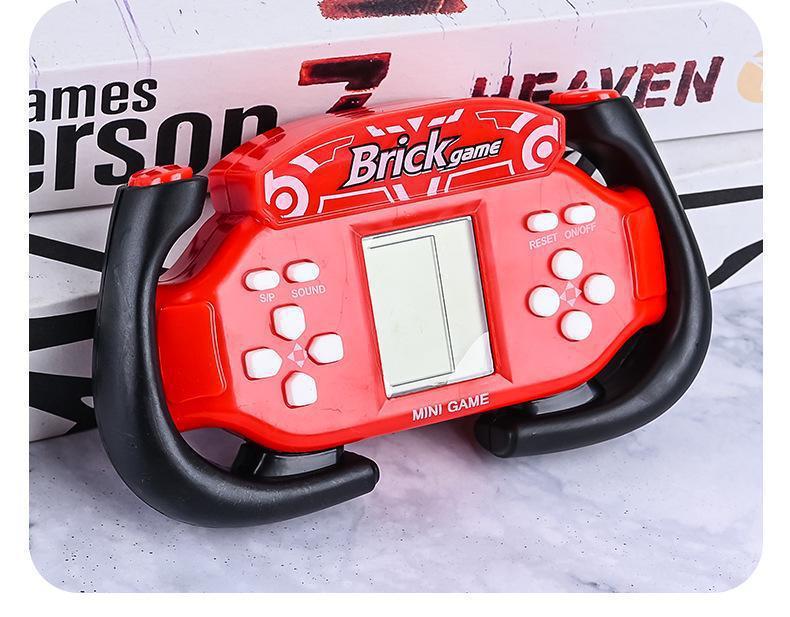 Tetris Mini Retro Handheld Console - Color Box Slightly Damaged, Nostalgic Stress Relief Toy for Students