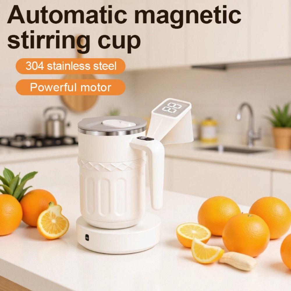 380ML Automatic Mixer Cup Rechargeable Electric Coffee Mug Self Stirring Coffee Mug Food-Safe Use