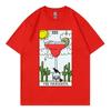Margarita Tarot Reading Future Card Funny Meme T Shirt Fashion Y2k Short Sleeve Tshirts Unisex Unisex Casual Loose Cotton Tshirt