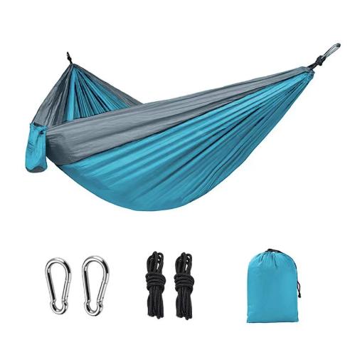 Ultralight 200kg Parachute Nylon Camping Hammock with Straps Quick Dry for Travel Hiking Beach Outdoor Adventure Gear