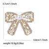 Vintage Pearls Brooches Rhinestone Decoration Brooches Waist Fastening Pins  Women Dress Decoration