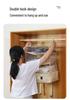 Foldable Hanging Travel Clothes Storage Bag - Large Capacity for Students