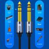 Biaz Y17 6.5mm To 6.35mm Male-to-Male Audio Recording Cable