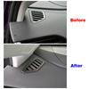 For Volkswagen VW ID.6 ID6 2024 2024 Car Interior Part Refit Dashboard AC Air Outlet Vent Cover Frame Trim Decoration Sticker