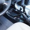 Für Toyota Prado 120 FJ120 2003-2009 ABS Schwarz Auto Mittelkonsole linke Seite Aufbewahrungsbox Multifunktionale Aufbewahrungsbox Zubehör