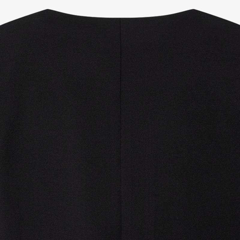 STUDIO TOMBOY No Collar V Neck One Button Jacket 9106112102