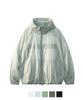 Jemut Airy Sheer Jacket Mint Grey Isot2684