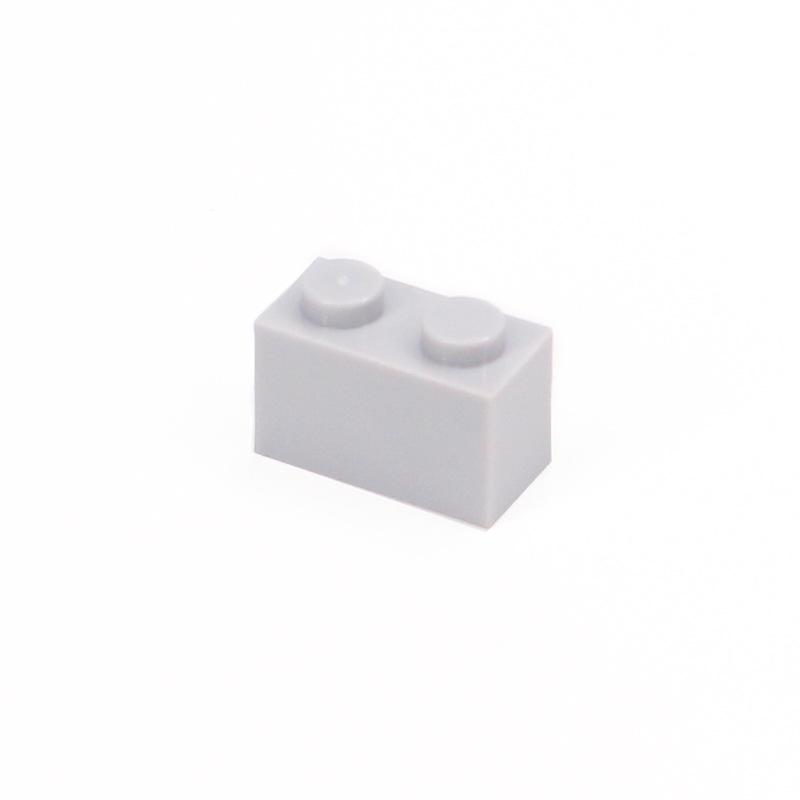 Small Particle Building Blocks 1x2 (3H) High Brick Foundation Parts Splicing DIY Building Block Parts Accessories