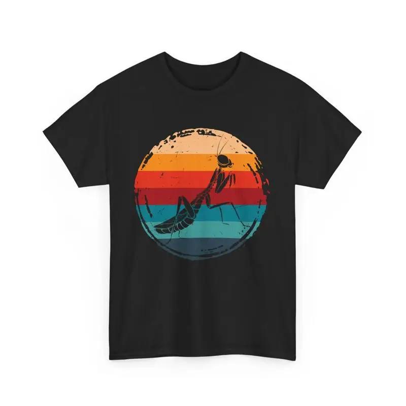 Entomology Entomologists Insect Lover Retro Praying Mantis T Shirt S разноцветный