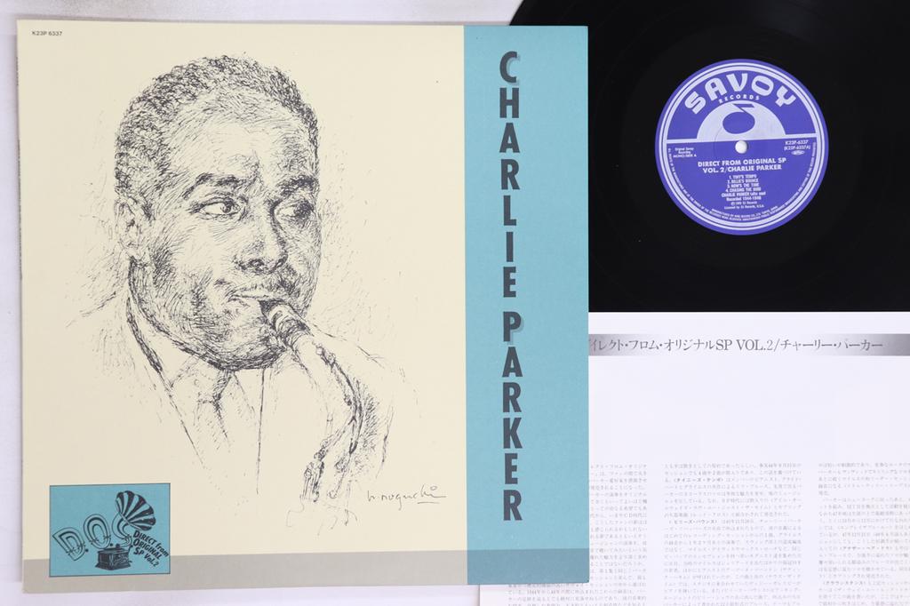 LP Record CHARLIE PARKER - Direct From Original Sp Vol.2 K23P6337 SAVOY 1985 Japan Jazz Used