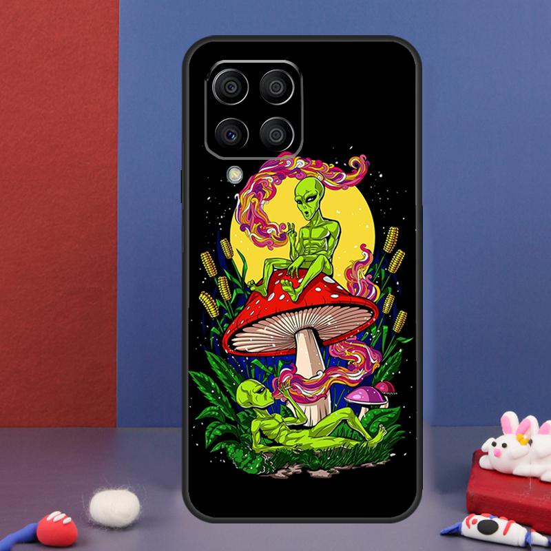 Mushroom Moon Shroom Farmer Case For Samsung Galaxy M32 M52 M12 M16 M14 M54 M13 M33 M53 M56 M36 M31 M11 M35 M55 M15 M06