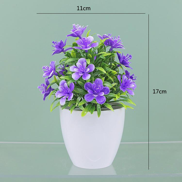 Causonis Simulation Japonica Plastic Flowers Green Plants For Decor Home