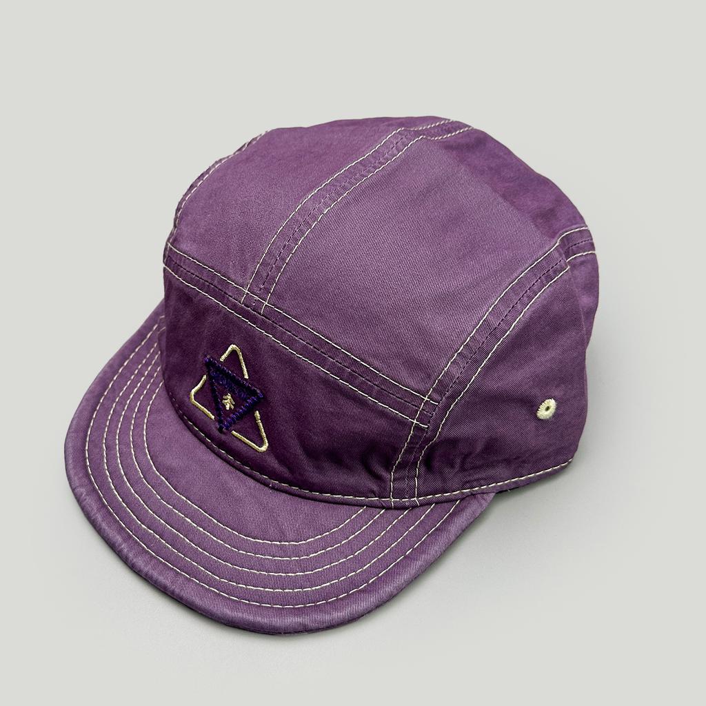Spring And Summer American Retro Embroidery Triangle Letter Baseball Hat Men'S And Women'S Sunshade Flat Brim Niche Cap