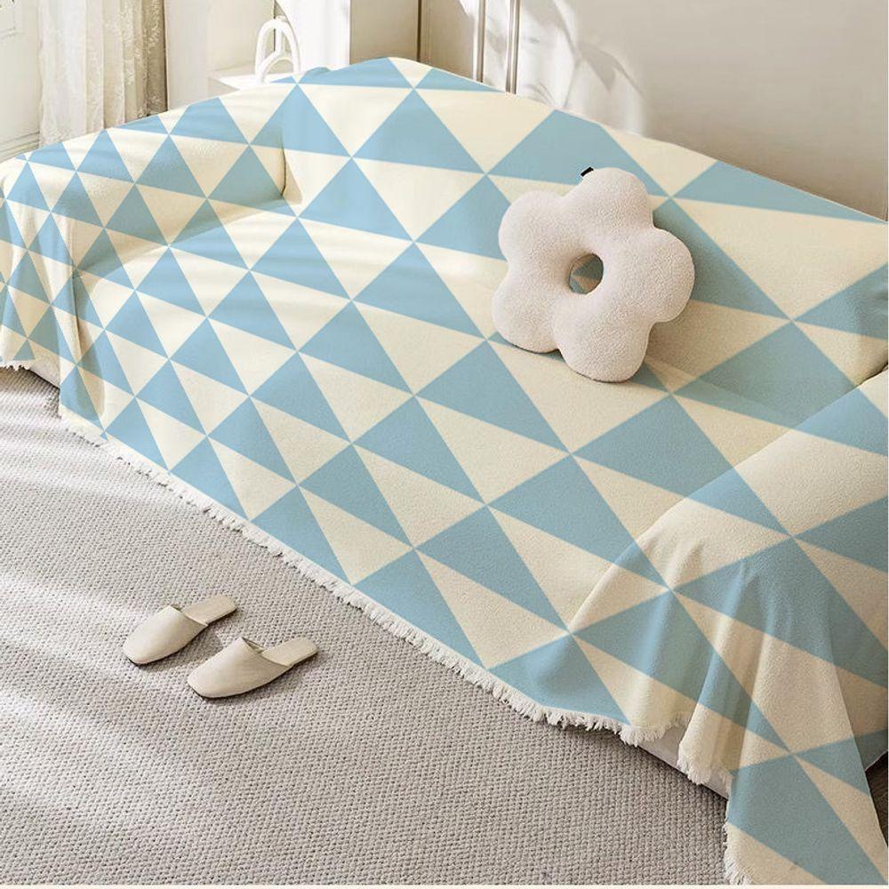 

VIKAMA Chenille Sofa Cover Throw Towel Blanket Couch Cover Universal Anti-cat Scratch Sleeping Blanket Living Room Home Decor 90X180CM (3.0X5.9FT