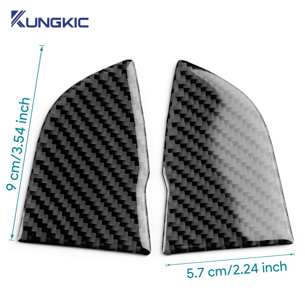 Real Soft Carbon Fiber Trunk Button Panel Sticker For BMW Mini Cooper S F65 F66 F67 2024-2025 Interior Trim Accessories Styling