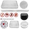 Eazy2HD 10 Pack Flying Ect Screen For RV Refrigerator And Furnace Vents - Stainless Steel Mesh With Tallation Tool And Silicone Rubber For Camper