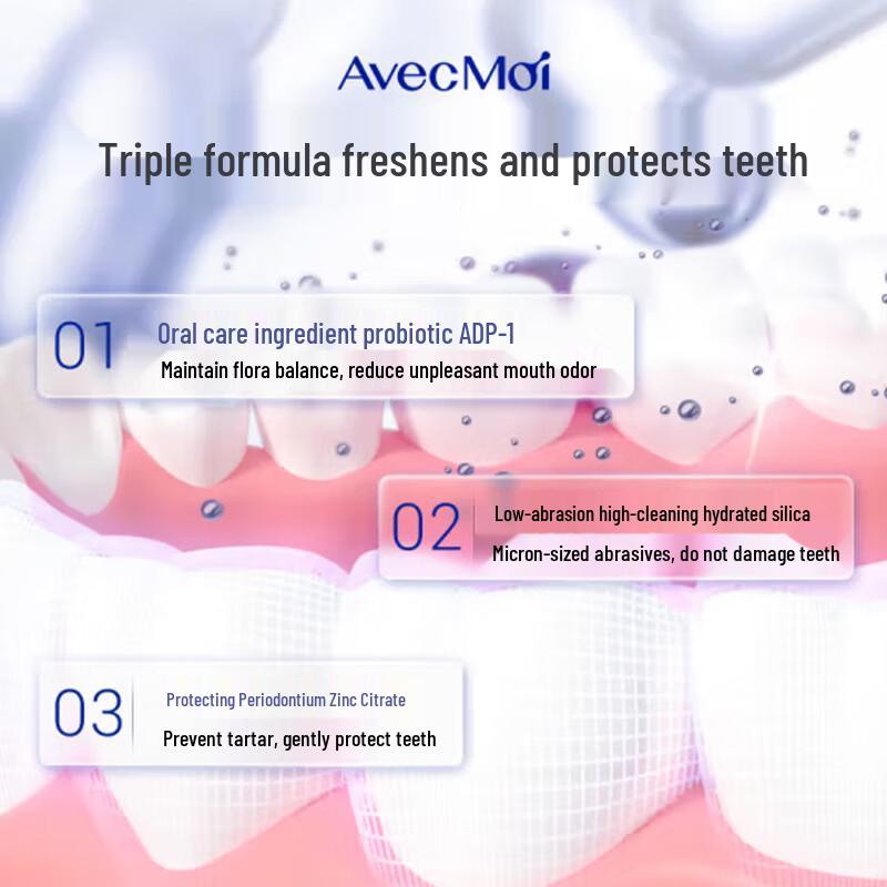 Avec Moi Probiotic Toothpaste Set