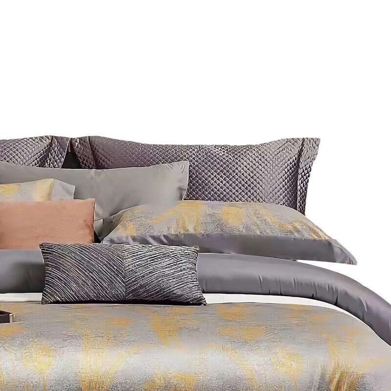 Faunen FN-Z8040 Lyocell Fiber Four-Piece Bedding Set with Mother-Child Quilt