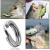 EZBUYGO Split Ring Set of 200, Diameter 5-9cm, Made of