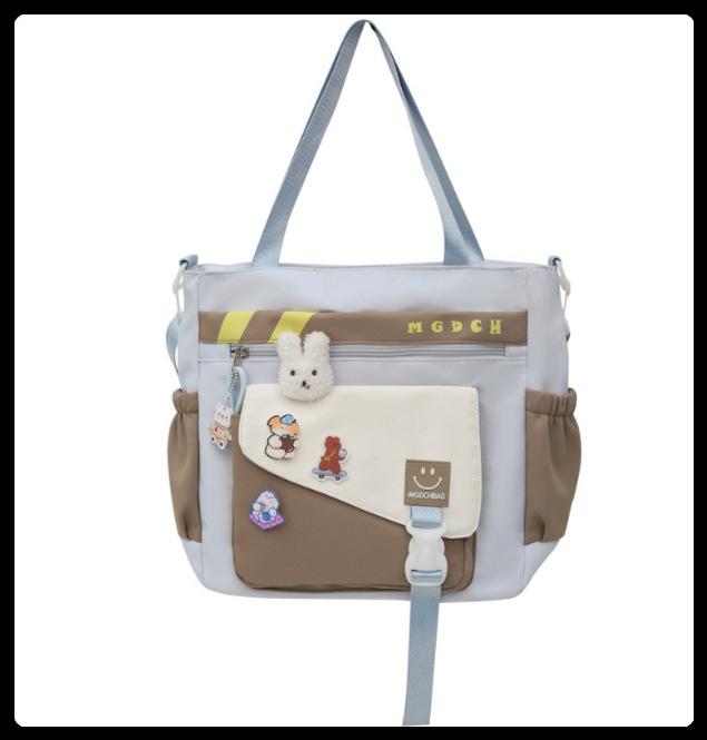 Campus School Bags, Boys And Girls, Junior High School Students, Students, Cute Color Matching Backpacks, Travel