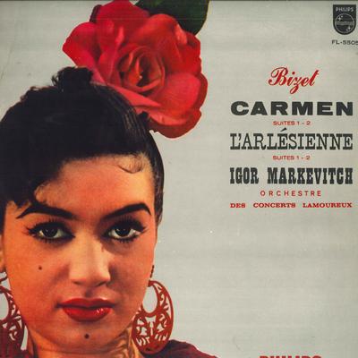 Disque Vinyle IGOR MARKEVITCH, ORCHESTRE LAMOUREU - Bizet: Carmen Suite / Femmes d'Arles FL5505 PHILIPS Japon Classique Occasion