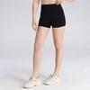 European and American No-embarrassment Line Nude Yoga Shorts Women's High-waisted Peach Hip Leggings Sports Fitness Three-point Pants