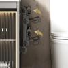 Bathroom Non Perforated Slipper Rack Wall Mounted Simple Entrance Shoe Bathroom Wall Mounted Door Mounted Shoe Storage Rack