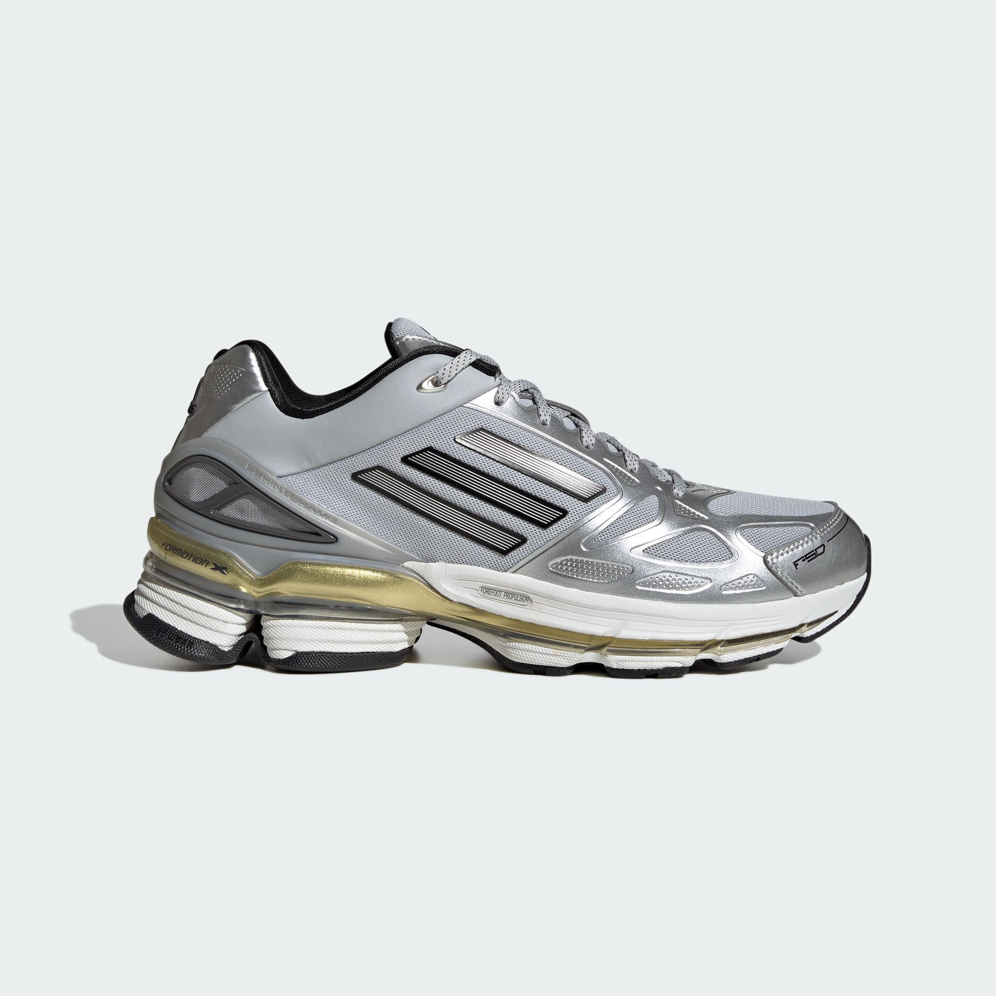 Adidas Adizero F50 Running Shoes Unisex Metallic Silver 36