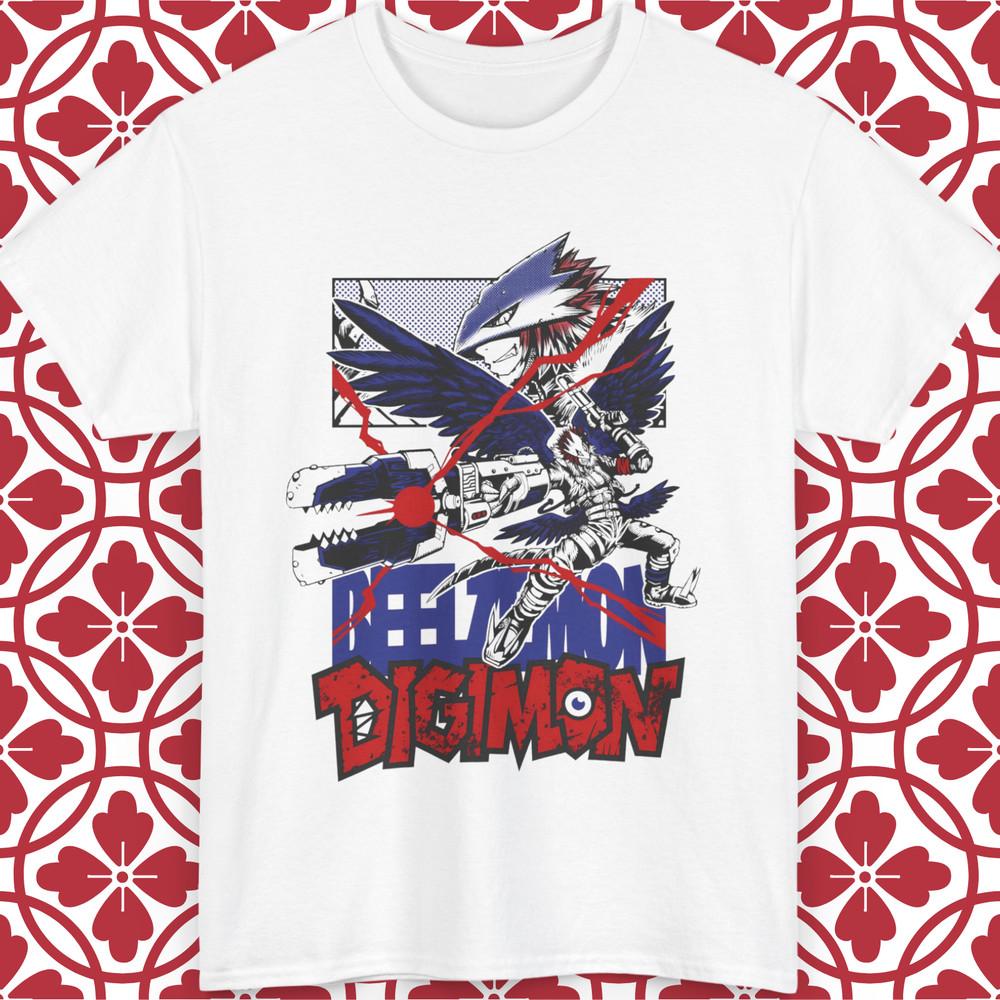 

Beelzemon Demon Lord T-Shirt Digimon Anime All Sizes Graphic Unisex Tee S-5XL 4XL