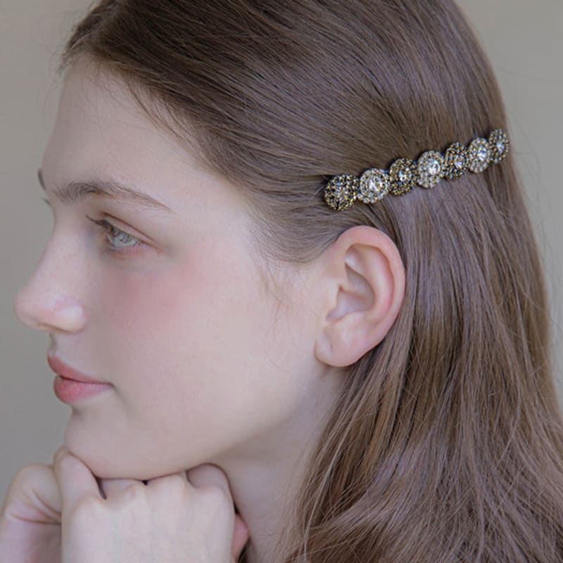 Jean Paul Clarisse Olivia Color Crystal Hairpin JP-22-157AB