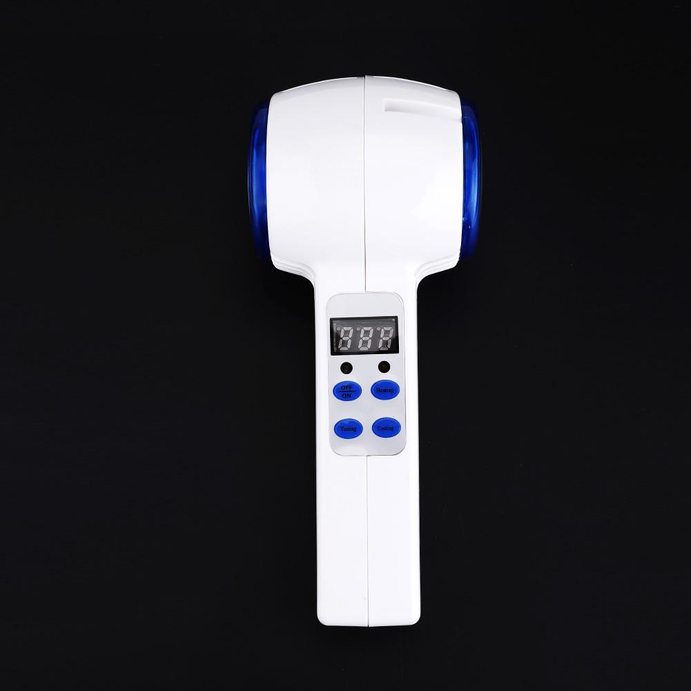 Hot Cold Hammer Cryotherapy Blue Photon Treatment Skin Beauty Massager