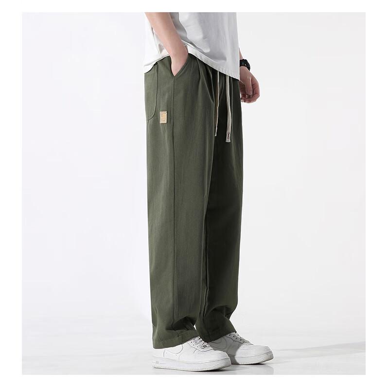 Men's Outdoor Loose Fit Casual Straight Leg Pants