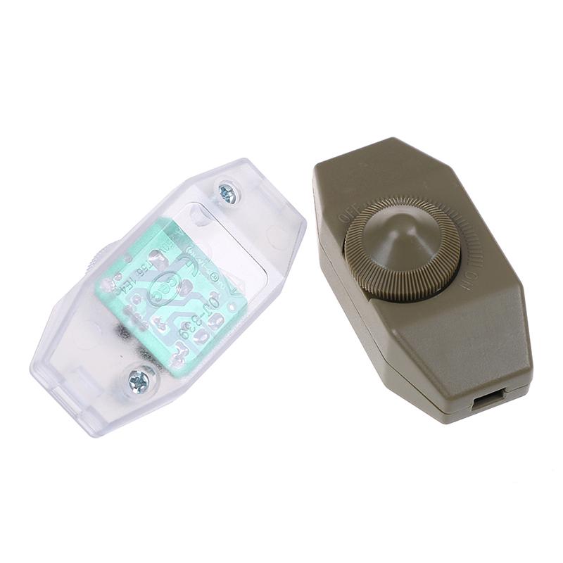 904 Ac 250V 2A Manual Knob Floor Table Lamp In Line 15-60W Dimmer Switch