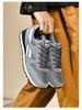 Shuangxing 2024 Men's Breathable Mesh Flyknit Running Shoes - Trendy Soft Sole Sports Sneakers