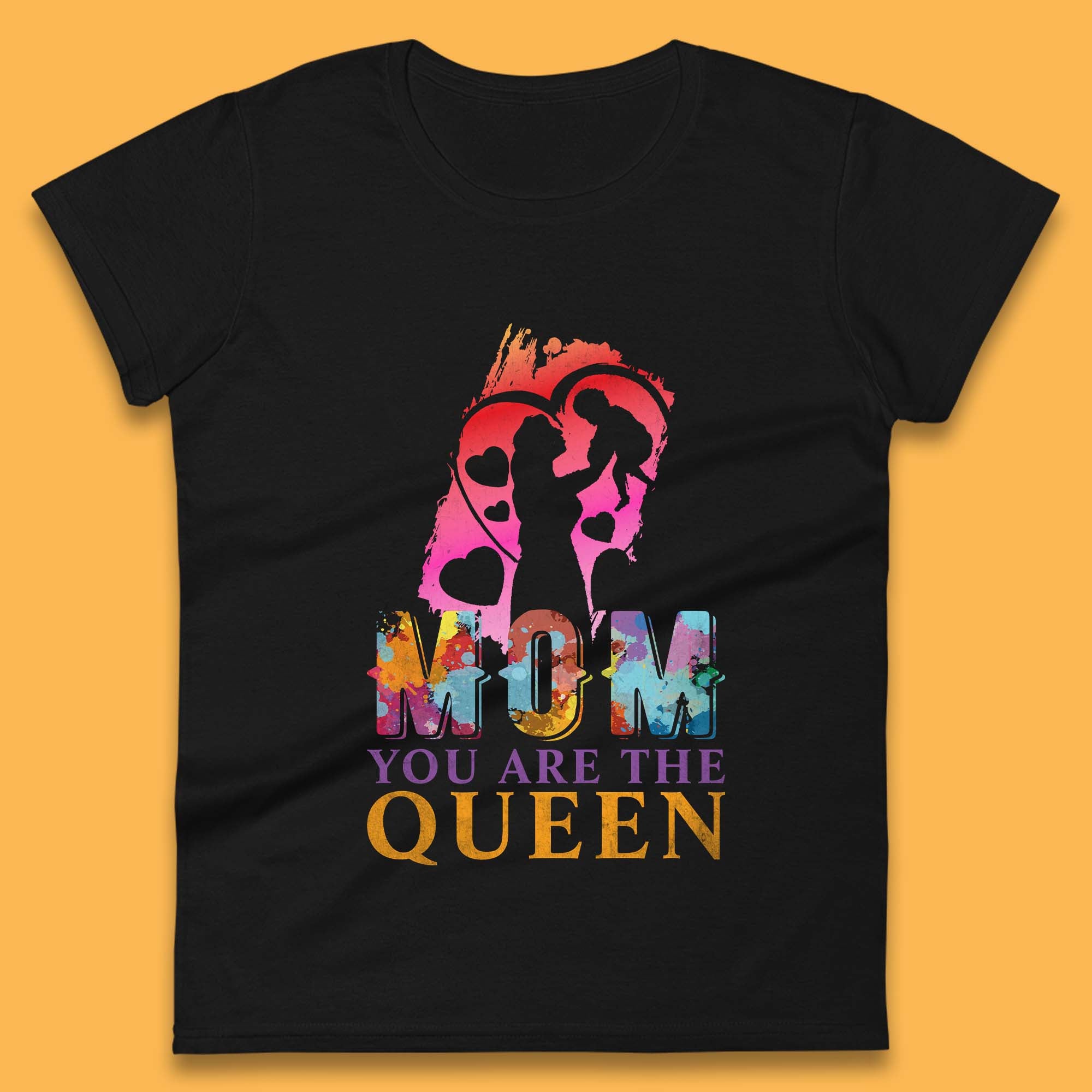 Mom You Are The Queen Womens T-Shirt Mens Tops Tees Unisex 2XL