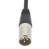 1m/3.3ft Microphone Cable 3Pin XLR Male to 3Pin XLR Female Male to Female Cable  for Speakers