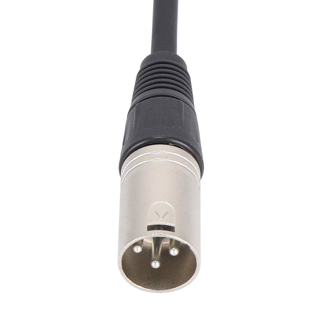 1m/3.3ft Microphone Cable 3Pin XLR Male to 3Pin XLR Female Male to Female Cable for Speakers