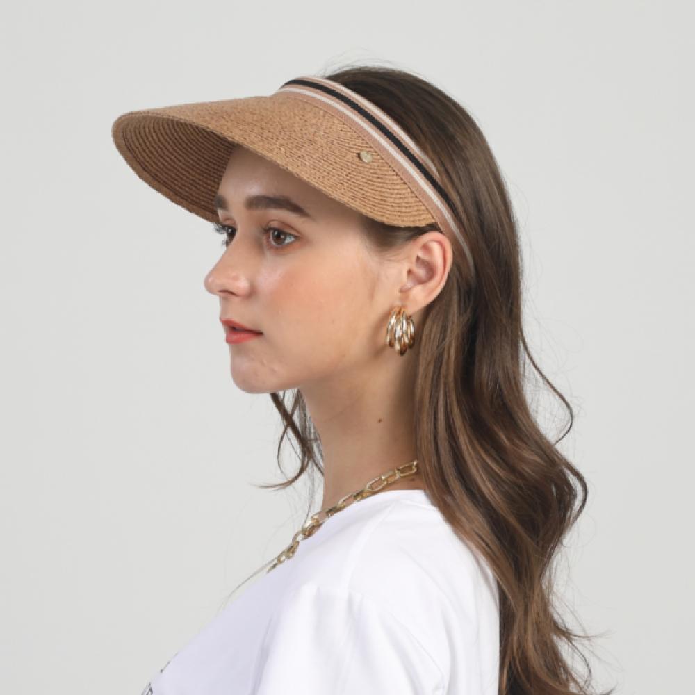 Lala Rafia Sun Cap B Beige beige