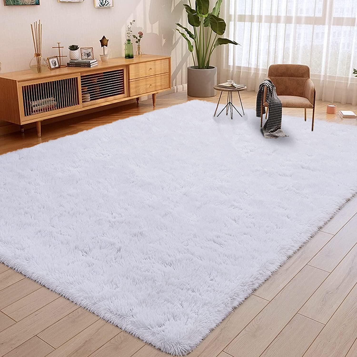 

Ковер Rovigo Home из кроличьего пера 80 x 150 белый