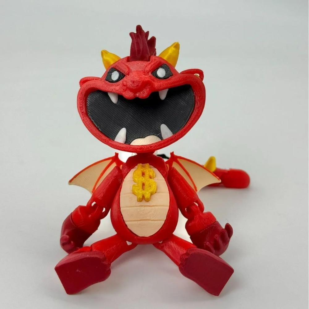 Doey Der Teigmann Actionfigur Spielzeug PVC Pianosaurier Figur Sammlerstück Modell Spielzeug für Kinder Geburtstagsgeschenk