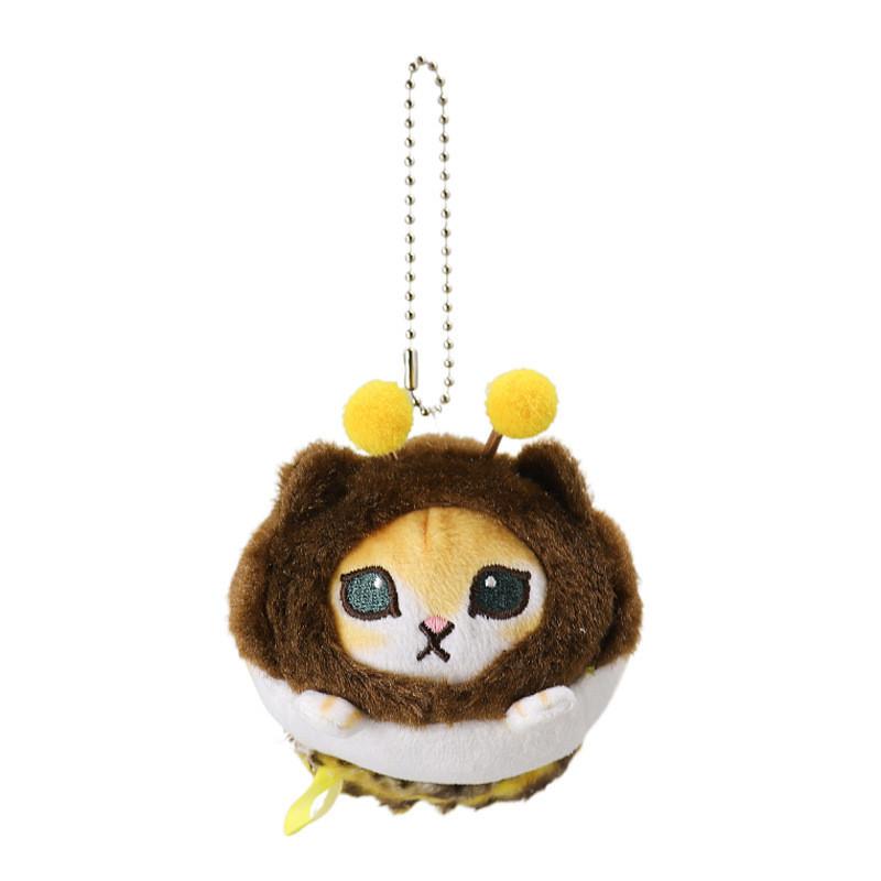 Adorable Japanese Cartoon Style Bee Cat Plush Toy Soft And Cuddly Stuffed Animal