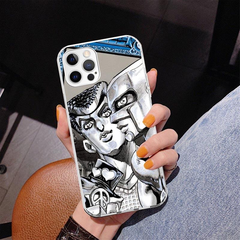 JoJo's Bizarre Adventure Diamond Is Unbreakable Phone Case For iPhone 17 Air 16 Pro Max 16E 15 + 14 Plus 11 12 13 Mini 7 8 SE Gi