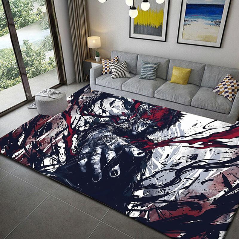 

Naruto Anime Culture Theme Rug Soft Washable Plush Mat for Living Room Decor 60x90cm