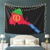 Vlag van Eritrea Wandkleed Esthetische Woondecoratie Wandkleden voor Studentenkamer