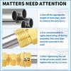 Brass Brass Compression Fitting Straight Straight Coupling Coupling Tube Fitting Connector