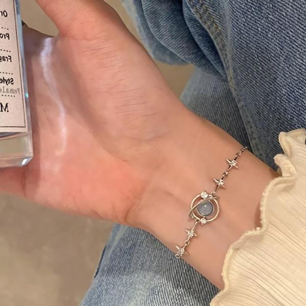 Women's Daily Accessory Light Star Planet Bracelet