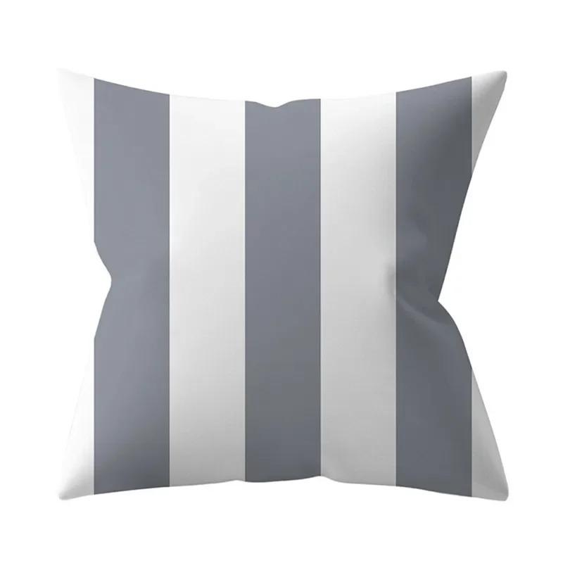 Home Decor Geometric Patterns Digital Printed Pillow Covers Pattern Cushion Cover Suitable for Sofa Bedroom Car Pillow Cover
